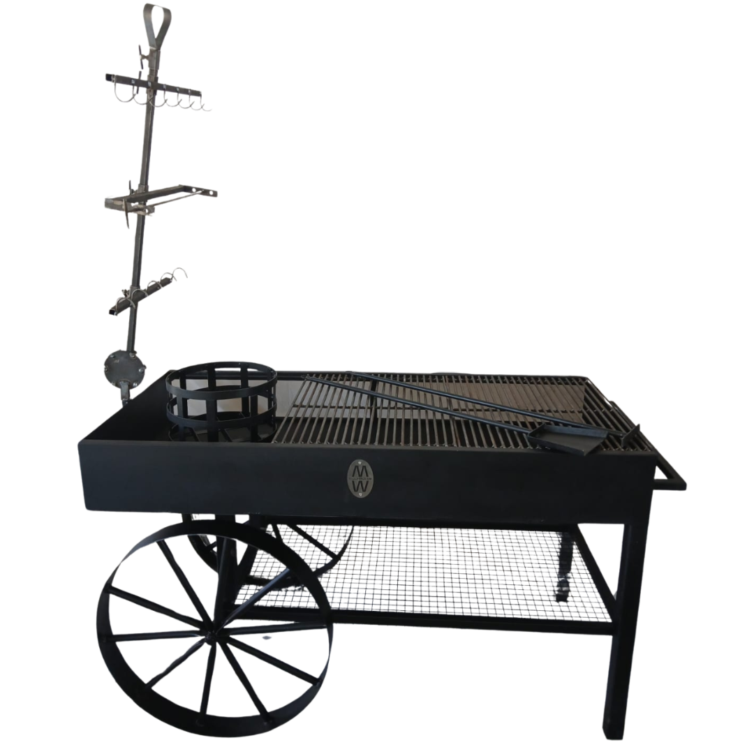 Parrilla Móvil 1.50 ruedas